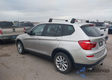 2015 BMW X3 Sdrive28I z USA, uszkodzony, nr VIN 5UXWZ7C50F0F76066